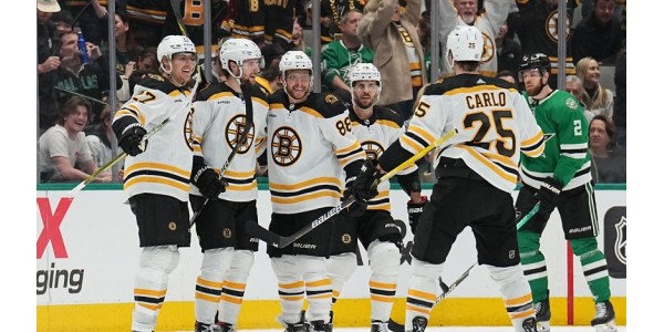 Boston Bruins säkrar topplatsen i ligan den här säsongen